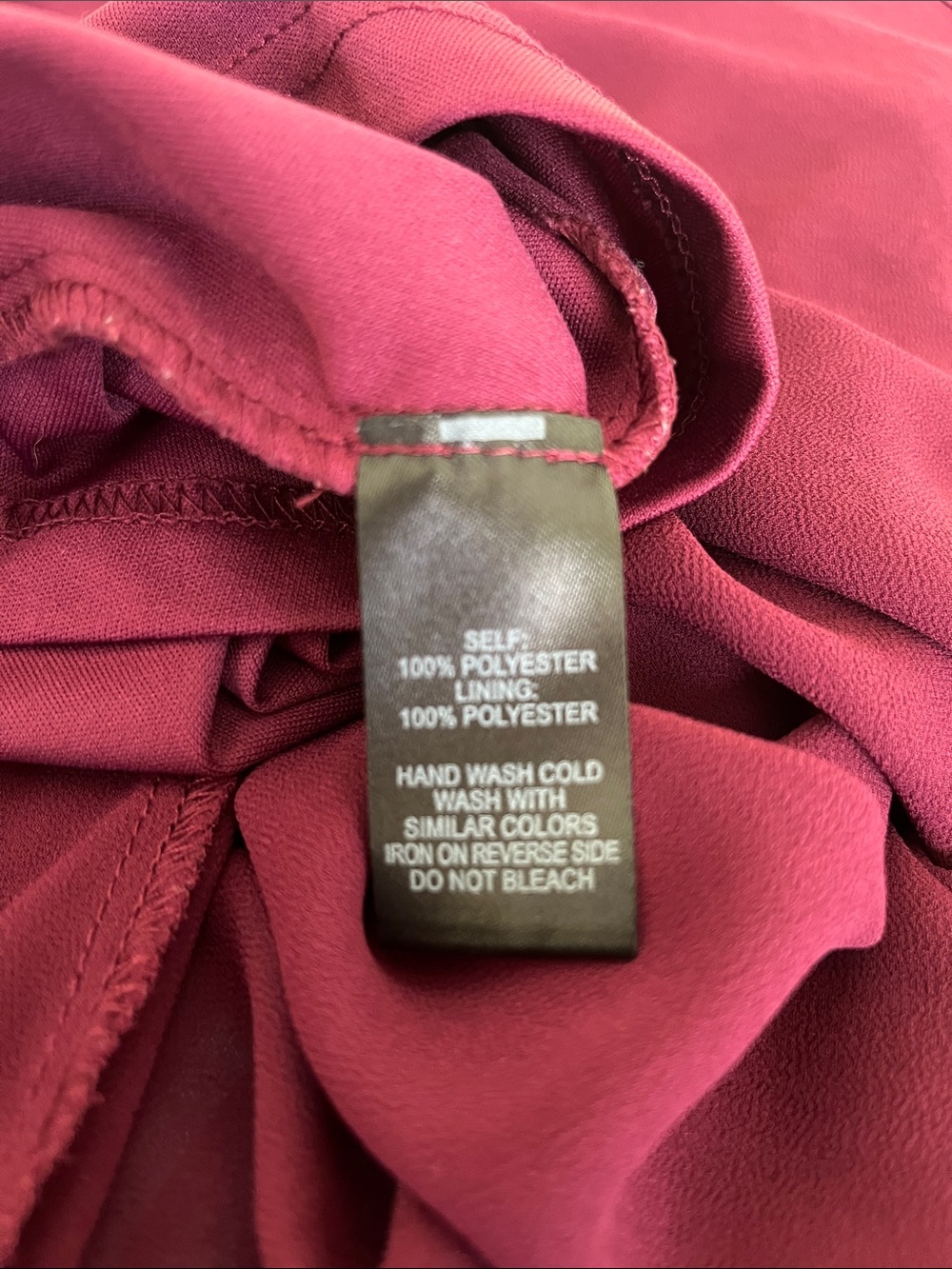 Lulus Forevermore skater dress in burgundy - Picture 4 of 10